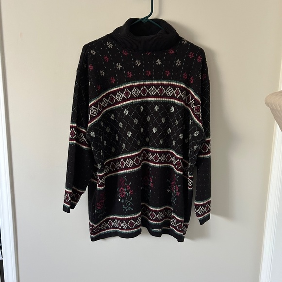 Women’s slouchy winter knit sweater - Picture 2 of 4